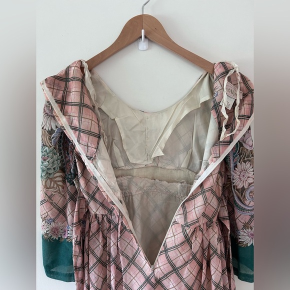 VINTAGE 70s Gunne Sax Style Prairie Dress - Picture 12 of 16